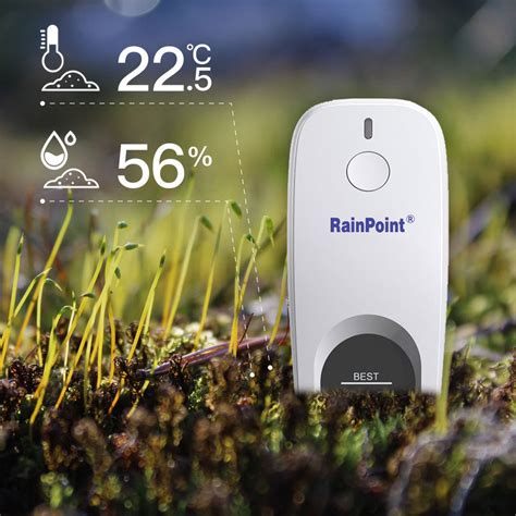 custom rainpoint soil moisture meter|rainpoint soil humidity meter.